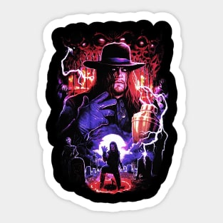 The Undertaker - WWF Wrestling Sticker